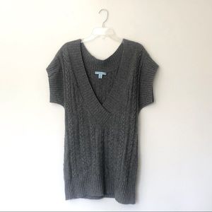 Antonio Melani 100% Cashmere V-Neck Tunic Sweater